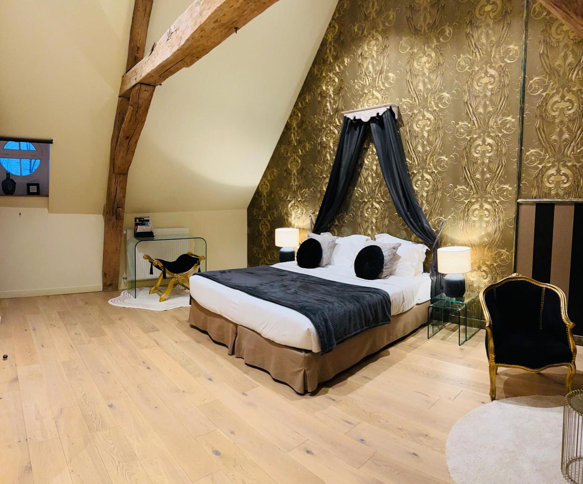 Bed and Breakfast Domaine Pont Juillet à Fontaines  Extérieur photo